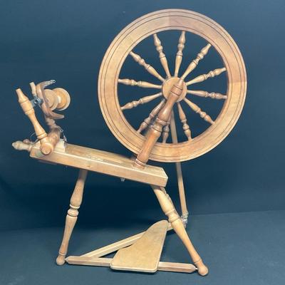 Vintage Spinning Wheel