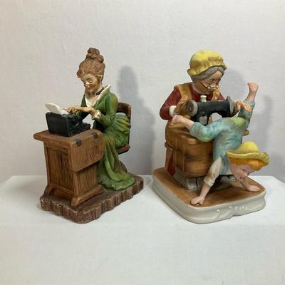 Lefton Seamstress And Typewriter 