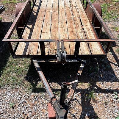 Small Wooden Trailer 