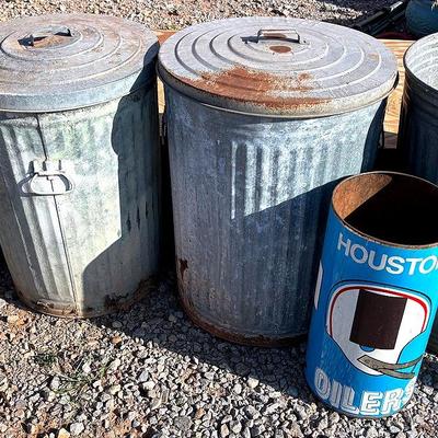 Trash Cans Assortment 