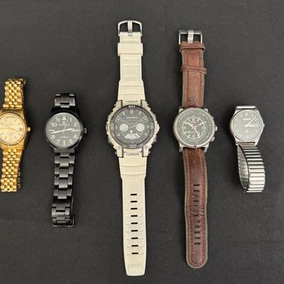 Men’s Watch Lot – Elgin, Citizen, Timex, Armitron & More | 6 Watches, Mixed Styles  
