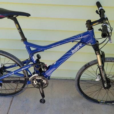 Giant Trance Full Suspension Mountain Bike | Shimano Deore, Elixir R Brakes, Mavic A117 Wheels