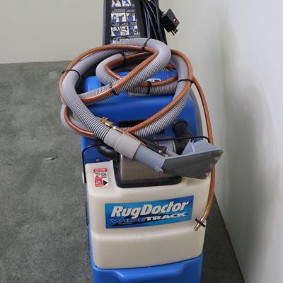 Rug Doctor Wide Track Commercial Carpet Cleaner with Upholstery Hose