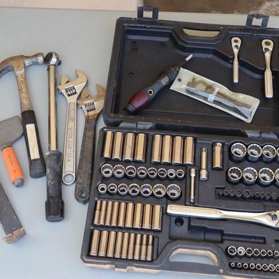 Craftsman Socket Set, Wrenches, Hammers & More | Mixed Hand Tool Lot