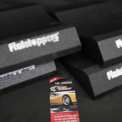 Race Ramps FlatStoppers Set | Set of 4 | 1500 lb Capacity Each | Brute Technologies