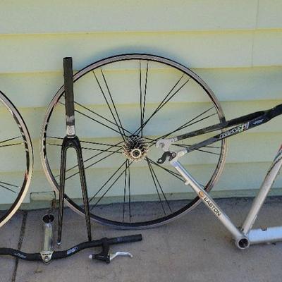 Masi Carbon/Alloy Road Bike Frameset with Wheels & Fork | Project Build Kit with Extras