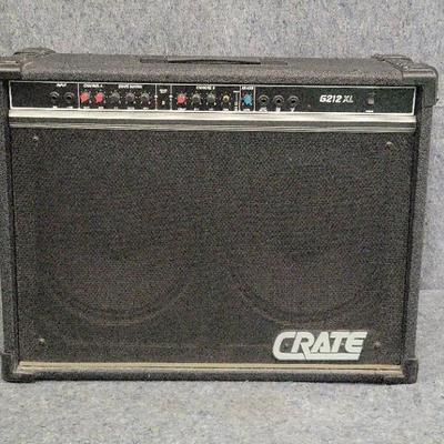 Crate G212XL 2x12 Guitar Combo Amp | Dual Channel Solid-State Amplifier with Reverb