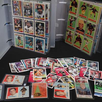 Vintage Football Card Collection | 1950s–2000s | Steelers Focus w/ Rare Inserts & Hall of Famers