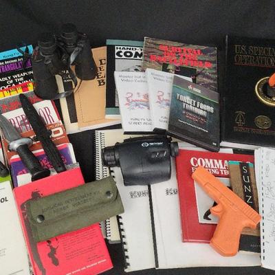 Combat & Tactical Training Archive | Martial Arts, Self-Defense, SOF Books + Gear Lot