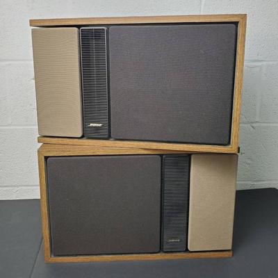 Bose 301 Series II Speakers - 17x9x10.5”, Need Refoaming 