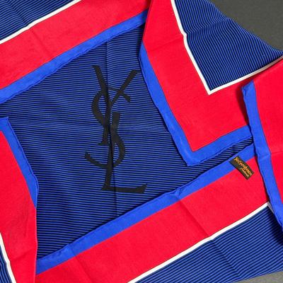 Yves Saint Laurent Silk Scarf 