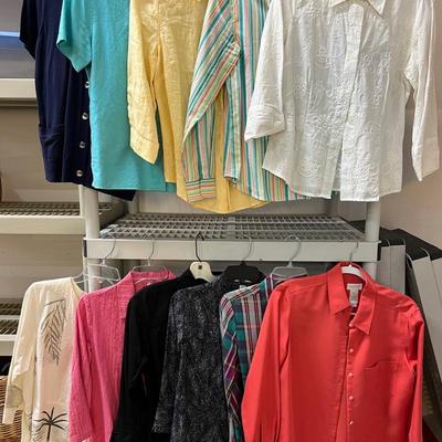 Women’s Tops - Play Alegra, Liz Claiborne, Ralph Lauren, Liz Claiborne & More (S-M)