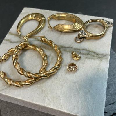 14kt Scrap Gold Lot 