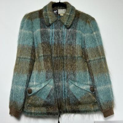 Vintage Multi Colored Mohair/Wool Jacket - Medium