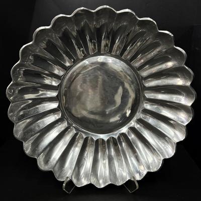 Holland Boone Pewter Centerpiece Bowl - 20.5” Diameter