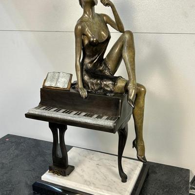 Howard Jason “Cabaret” Bronze Sculpture - Heavy, 26”h