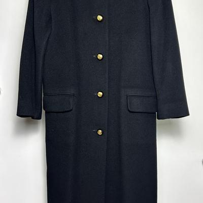 Vintage Fleurette Cashmere Saks Fifth Ave Long Coat