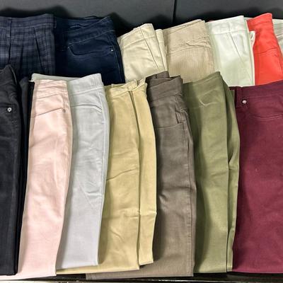 Women’s Pants (Size 10 & 12 Petite) - Levi’s, Rafaella, Charter Club, Ralph Lauren & More e