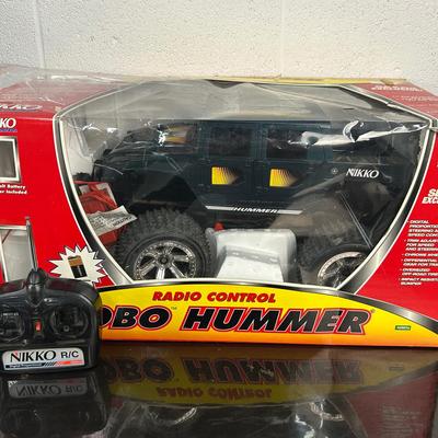 Gigantic Nikko RC Hummer – Vintage Radio Control Truck in Original Box