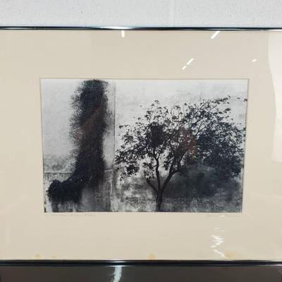 Steven R Benson Signed Photograph 1977 - Framed 20x26”