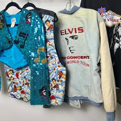 Vintage Elvis Clothing - J. Reynolds, Auburn Sportswear & More (M-L)