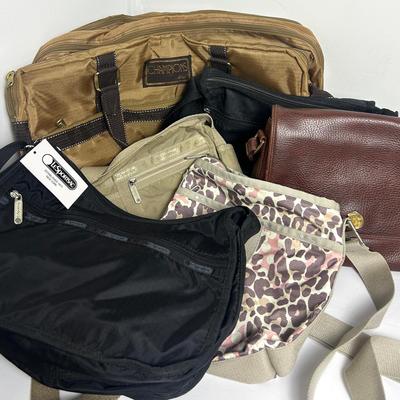 Crossbody Bags - LeSportsac, Champions By Verdi and Ganson 