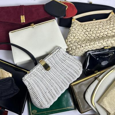 Vintage Handbags & More - Coblentz, After Five, ADG, Lay Buxton, Waldman, Faille & More