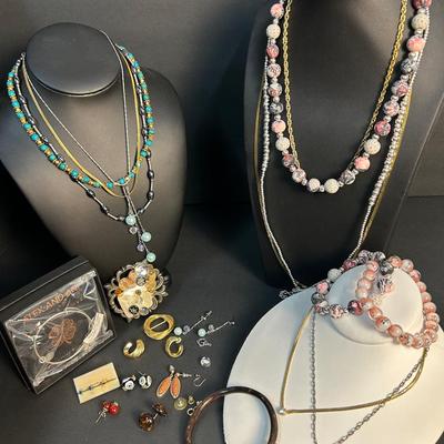 Costume Jewelry including Alex & Ani, Monet, More