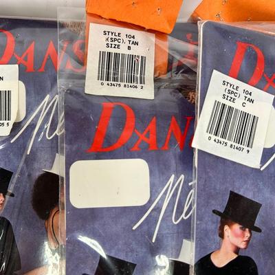Danskin Mesh/Fishnet Tan Tights 