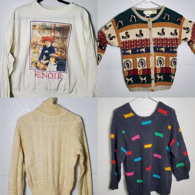 Vintage Sweaters  - The Eagles Eye, Jones New York (Mohair) & More (S-M)