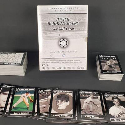 Jewish Major Leaguers Baseball Card Set - Half Still Sealed 