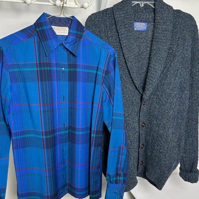 Vintage Pendleton Flannel and Cardigan - Size M