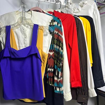 Vintage Blouses - Carole Little, Blair, Anne Klein, Lord & Taylor & More (S-M)