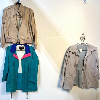Vintage Outerwear Jackets - Johnson Bay Co., London Fog & Eddie Bauer (S-M)