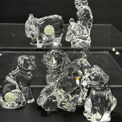 Lenox Lead Crystal Animal Figures Including Disney 