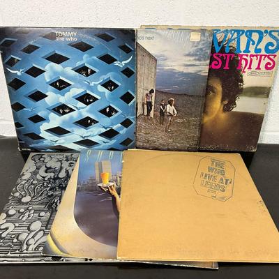 Vintage Vinyl Records (7) – The Who (Live at Leeds & More), Donovan, Supertramp, Cream + More