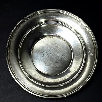 Sterling Silver Marked Gorham 9" Plate 