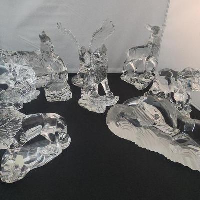 Crystal Glass Figures Animals