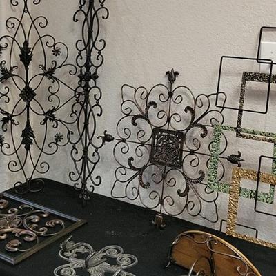 Iron Wall Décor Lot 1