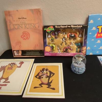 Tasmanian Devil Art, Looney Tunes,  Lion King & Toy Story Collectibles 