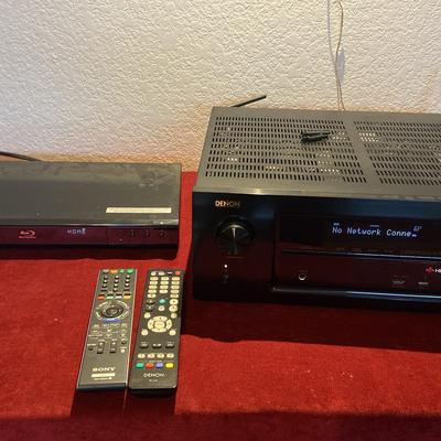 Bose Accoustimass 6, Denon Receiver and Sony DVD Player