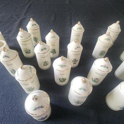 The Lenox Spice Garden Jars and Lids