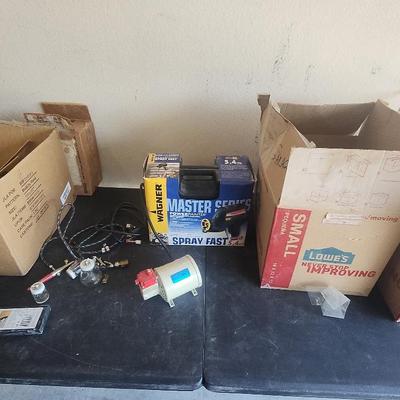 Painting Spray, Compressor, and More