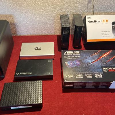 External Drives And Dual Cooling Fan
