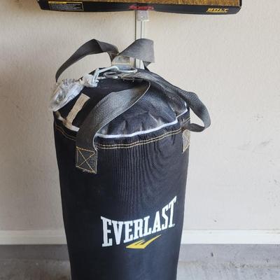 Everlast Punching Bag and Bolt Crossbow