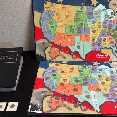Buffalo Nickels And Statehood Innovation Dollar Coin Collection 