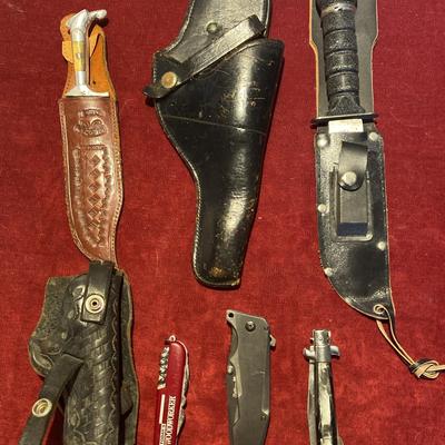 Knives And Gun Holsters