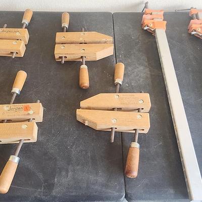 Jorgensen Bar Clamps and Wood Clamps
