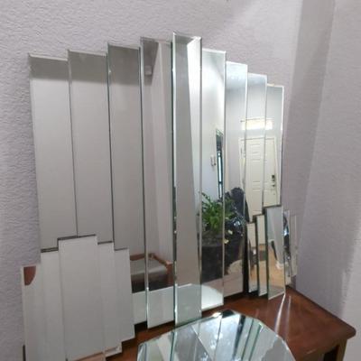 Art Deco Style Mirrors Lot Of 4