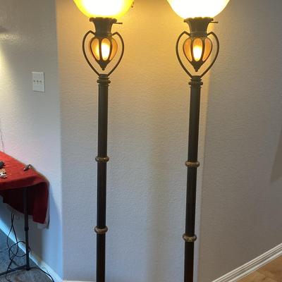 2 Floor Lamps 